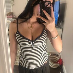 Brandy Melville stripe tank top